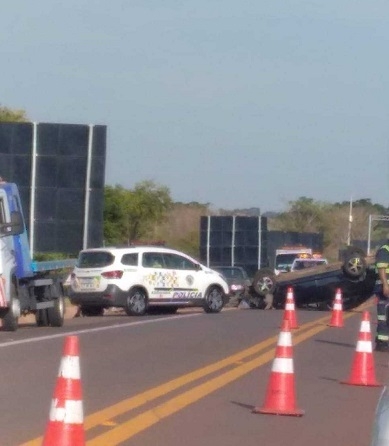 Acidente deixa Policial Penal da Penitenciária de Tupi Paulista ferido em Santa Mercedes