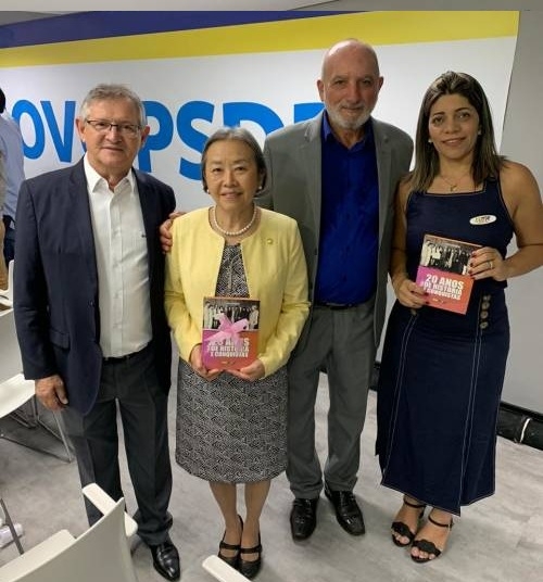PSDB suspende filiação partidária de Tamiko por defender saúde, emprego e comércio andradinense