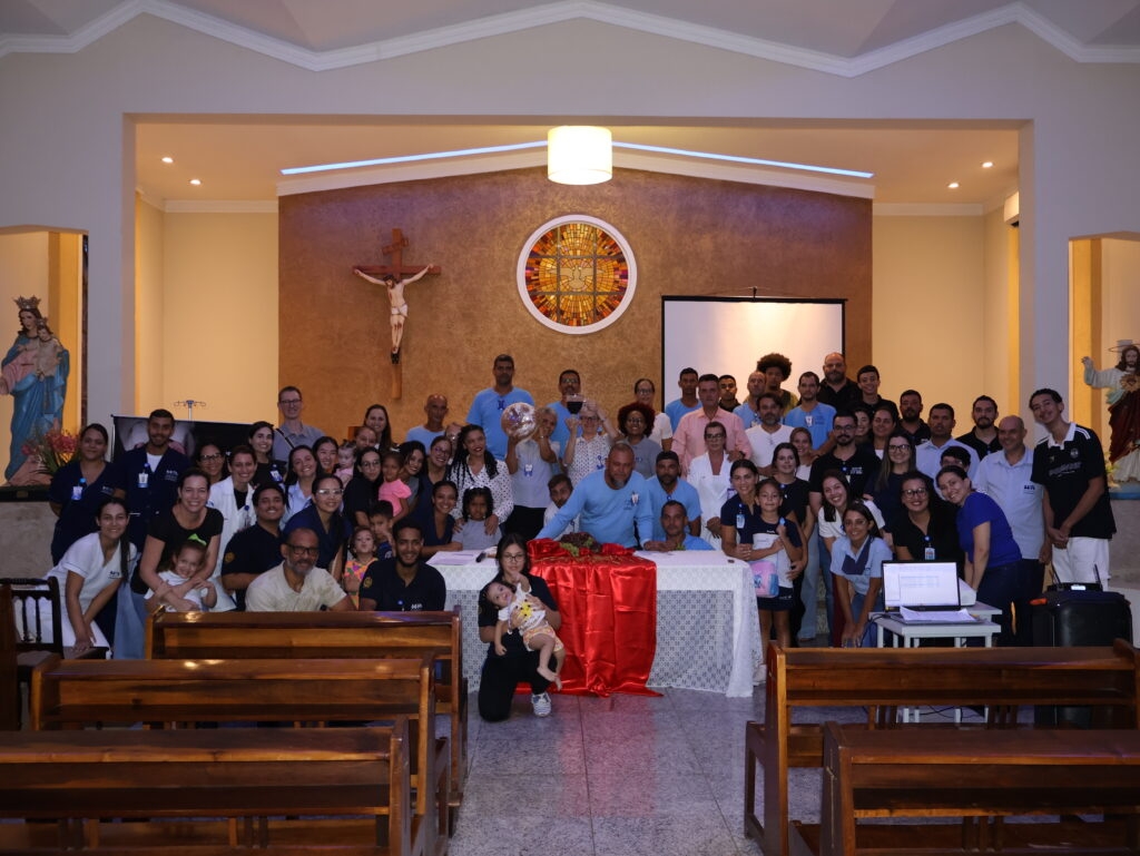 Colaboradores celebram a Páscoa em momento de fé e união no Hospital Auxiliadora em Três Lagoas
