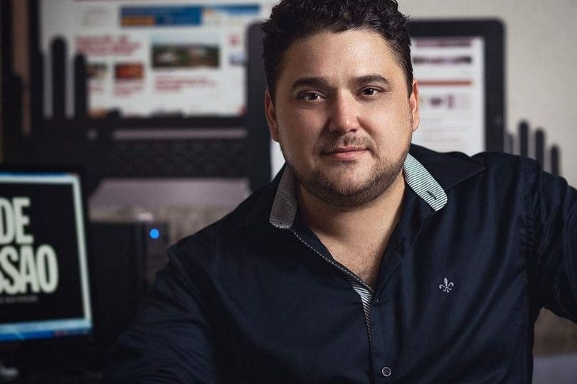 EM ANDRADINA JORNALISTA HUGO LEONARDO COM MAIS GOSTO PELA VIDA