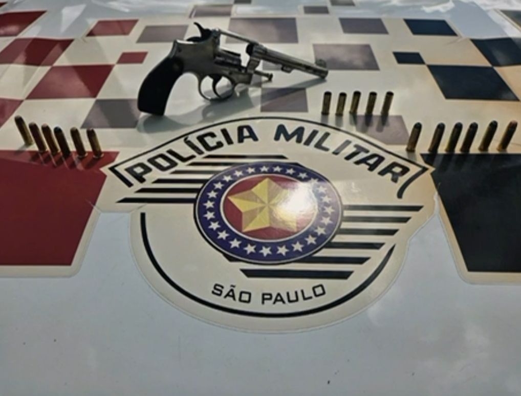 Polícia Militar de Castilho prendeu homem por porte ilegal de arma de fogo