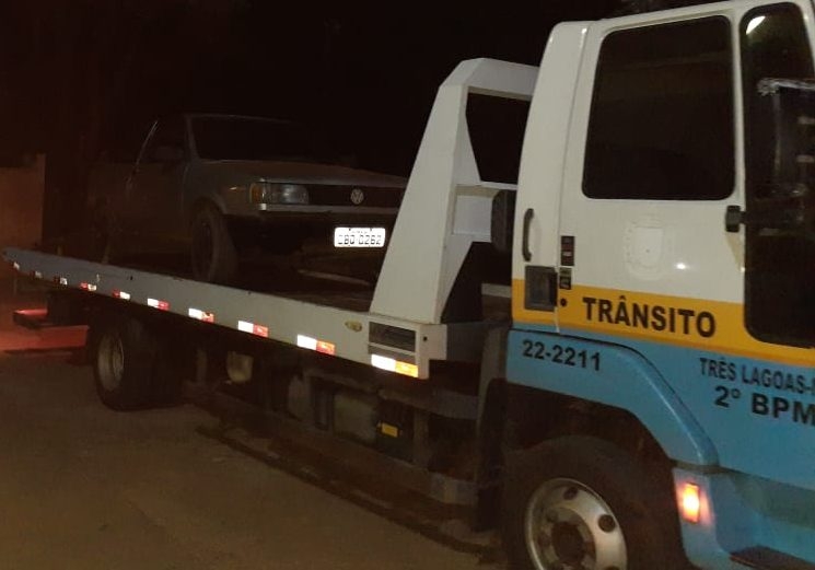 Polícia Militar localizou e recuperou veículo com restrição criminal em Três Lagoas