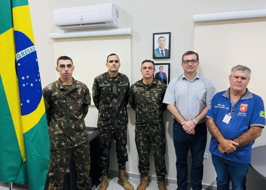 Prefeito Dr. Cassiano Maia toma posse como presidente da Junta Militar de Três Lagoas