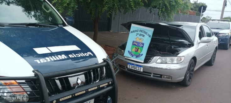 Rádio Patrulha apreende veículo dublê em Três Lagoas