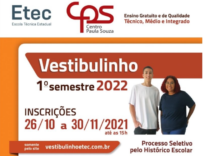 Últimos dias de inscrição nos cursos gratuitos da Etec em Andradina e Mirandópolis