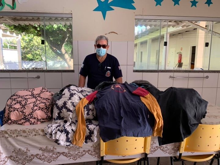 Penitenciária 3 de Lavínia doou roupas ao Asilo de Lavínia