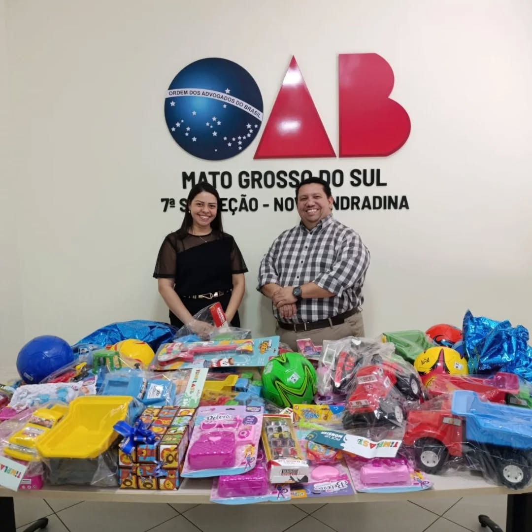 OAB DE NOVA ANDRADINA PARTICIPA DA CAMPANHA NATAL SOLIDÁRIO