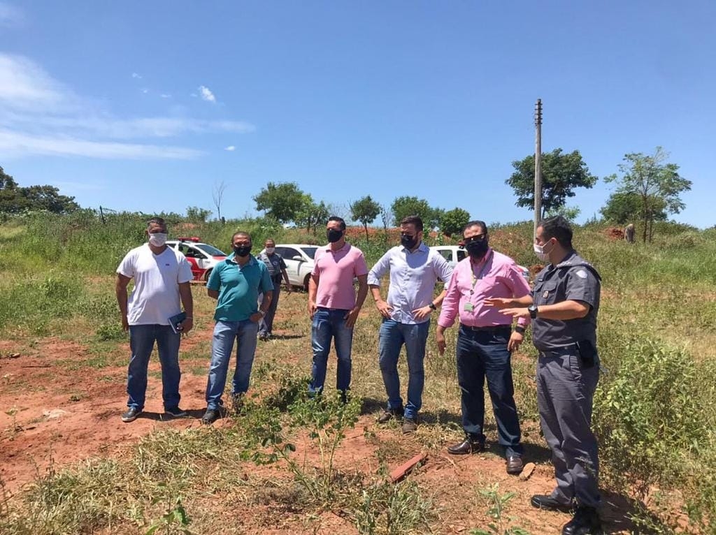Elektro apoia iniciativa de vereadores e da Polícia Militar de Andradina para reurbanizar parte do bairro Gasparelli