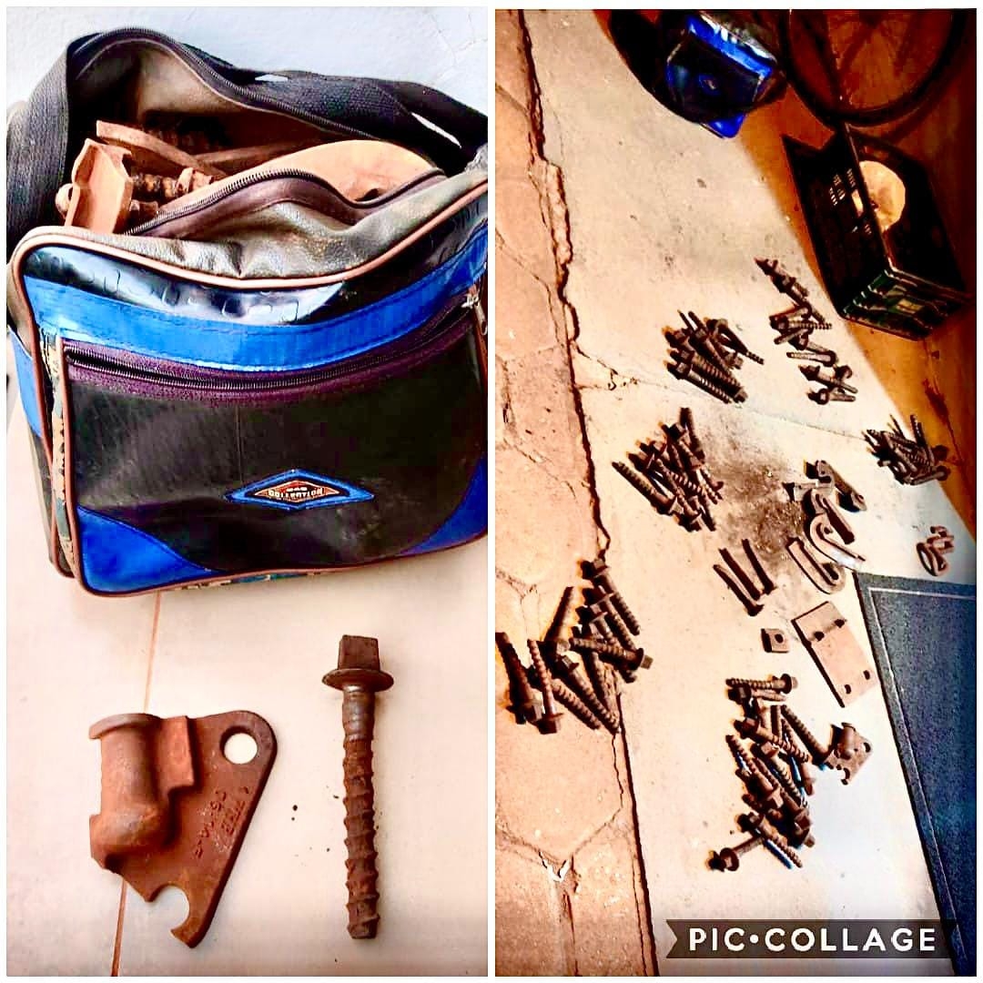Polícia Militar de Andradina prendeu em flagrante ladrão com equipamentos furtados da linha férrea na vicinal do distrito de Planalto