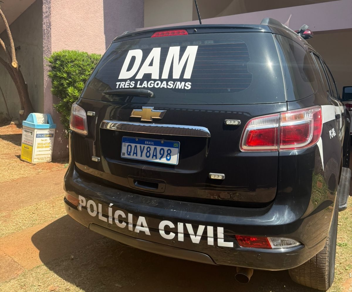 Polícia Civil prende em flagrante homem por perseguição, ameaça e descumprimento de medidas protetivas em Três Lagoas