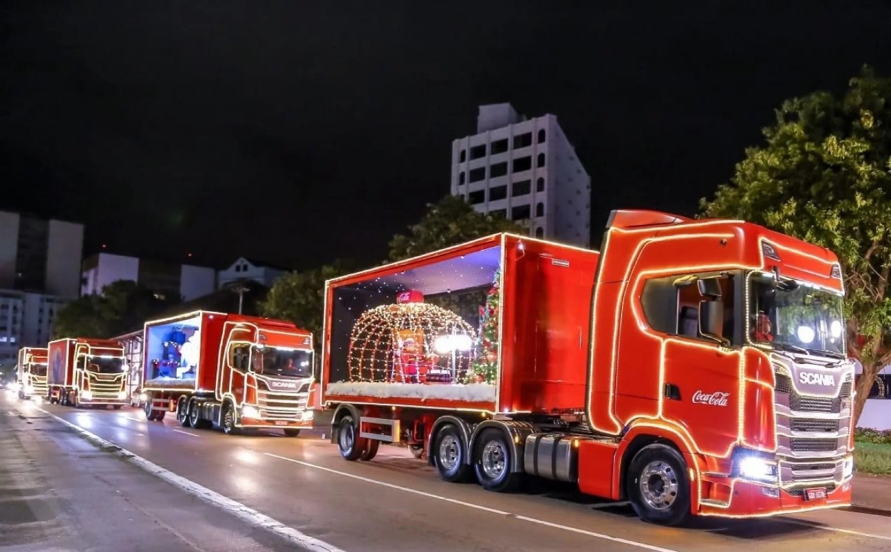 Três Lagoas será uma das cinco cidades brasileiras escolhidas para receber a Caravana de Natal Coca-Cola