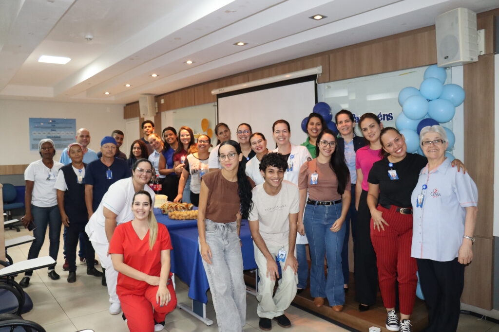 Hospital Auxiliadora de Três Lagoas comemora o aniversario dos colaboradores do mês de setembro