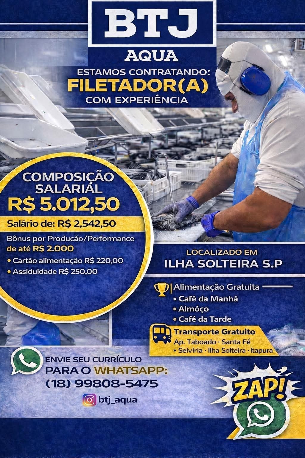 Itapura anuncia Oportunidade de Emprego com renda que pode ultrapassar R$ 5 mil