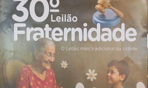 Leilão Fraternidade acontece no próximo dia 03 de agosto em Três Lagoas