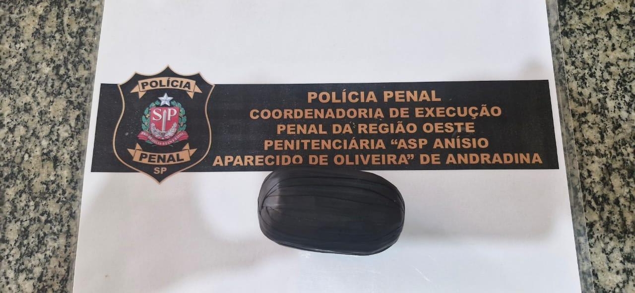 Polícia Penal apreende droga com visitante da Penitenciária de Andradina