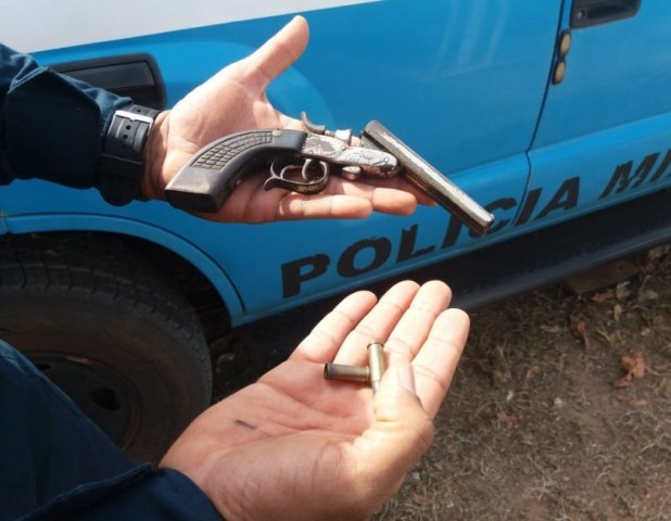 PRF apreende armamento pesado do PCC em Água Clara
