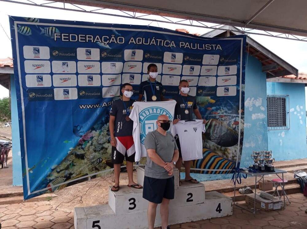 Nadadores andradinenses são destaques na Travessia a Nado do Canal de Pereira Barreto