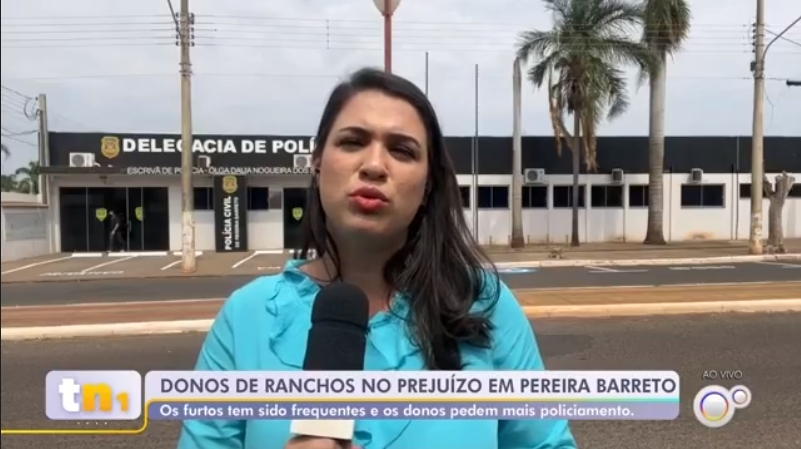 Polícia Civil de Pereira Barreto investiga mais de 20 furtos em ranchos