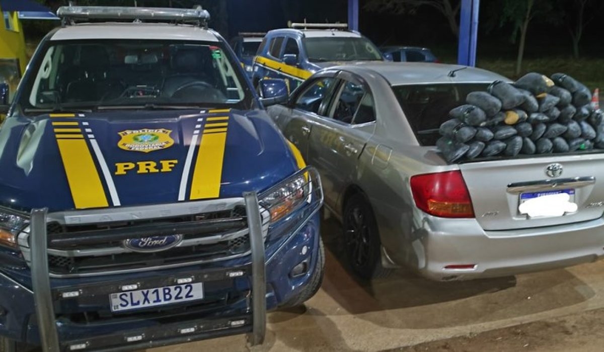 Polícia Rodoviária Federal apreende 25 Kg de maconha em Três Lagoas