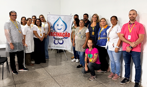 Secretaria de Saúde de Birigui começou a vacinar profissionais da Atenção Básica contra a dengue