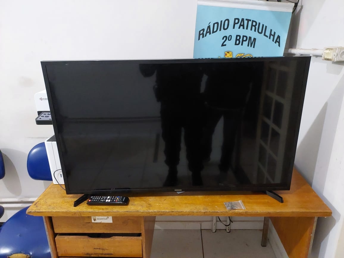 Rádio Patrulha de Três Lagoas apreende indivíduos e recupera objetos furtados da Escola Municipal Parque São Carlos