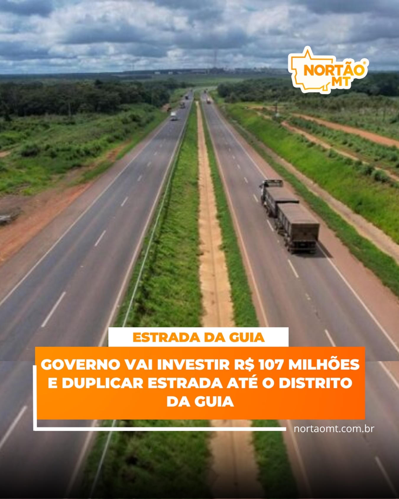 Governo de Mato Grosso vai investir R$ 107 milhões e duplicar a rodovia MT-010 até o distrito da Guia