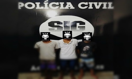 Trio de adolescentes furtam vários comércios em Água Clara e são detidos pelo SIG tentando embarcar em ônibus