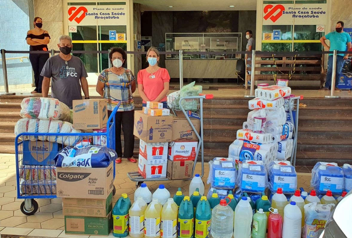 Comunidade Luterana faz doação de insumos à Santa Casa de Araçatuba