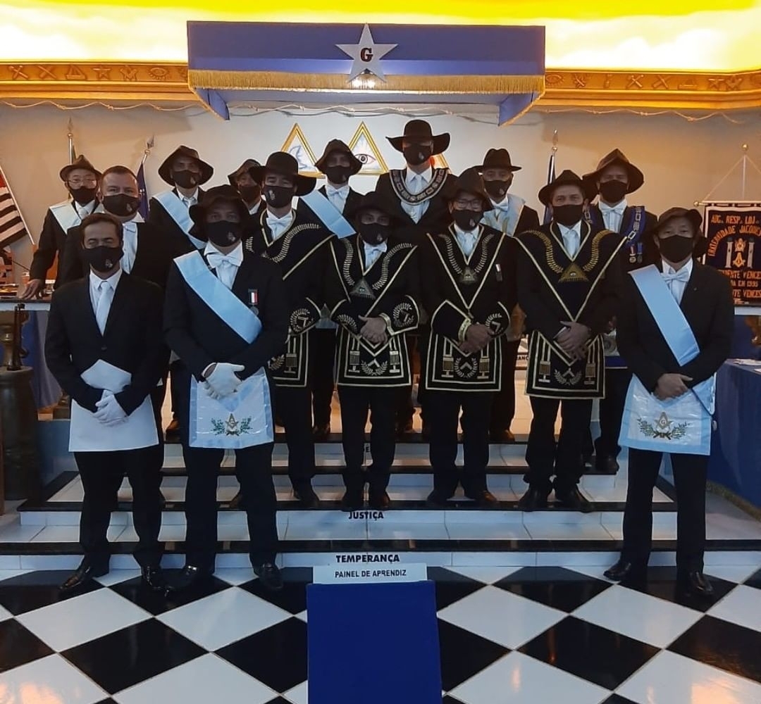 Em Presidente Venceslau A∴R∴L∴S∴ Fraternidade Jacques Demolay nº 4414 Sessão Magna de Instalação e Posse