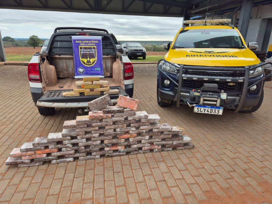Polícia Rodoviária Estadual de Três Lagoas prendeu um homem por tráfico de drogas na rodovia MS 459