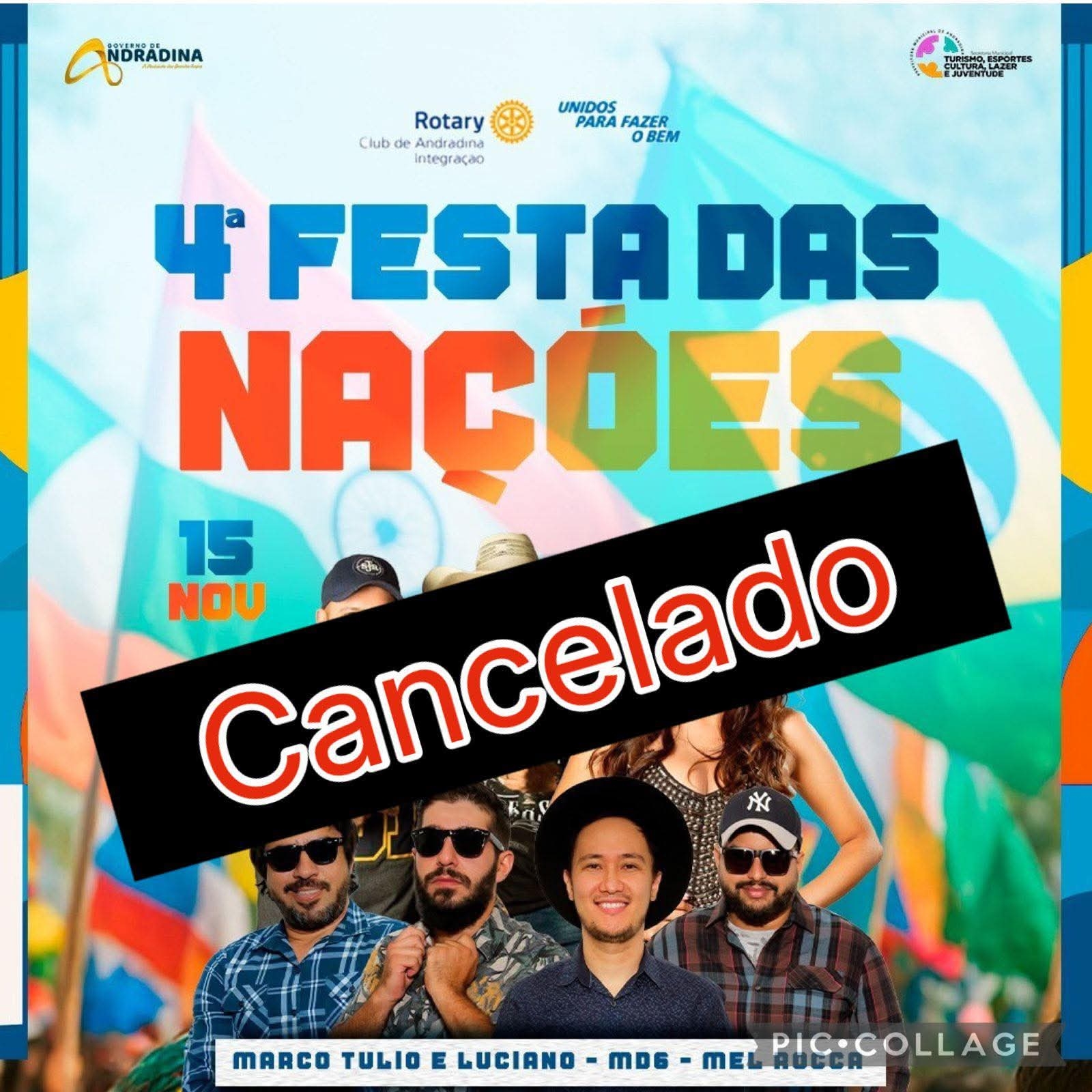 4° Festa das Nações é cancelada em Andradina
