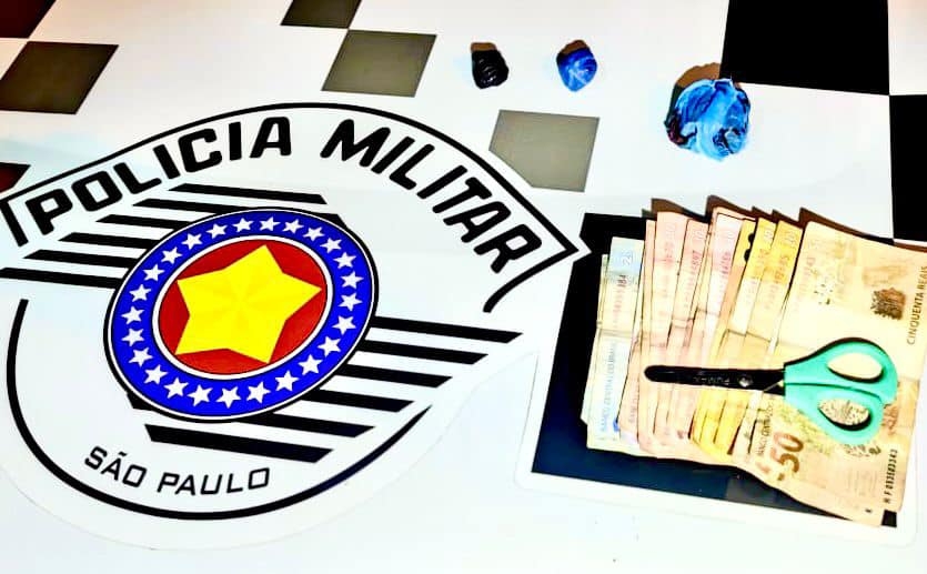 Força Tática em patrulhamento prendeu moradora de Andradina por tráfico de drogas