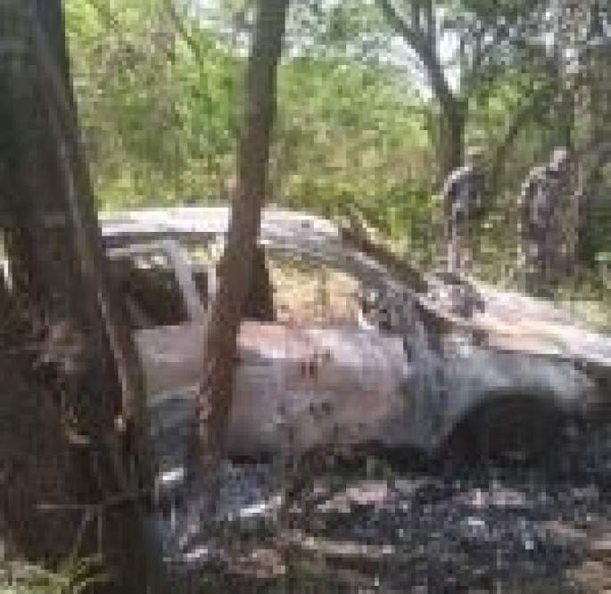 Dois corpos são encontrados carbonizados em área rural de Castilho