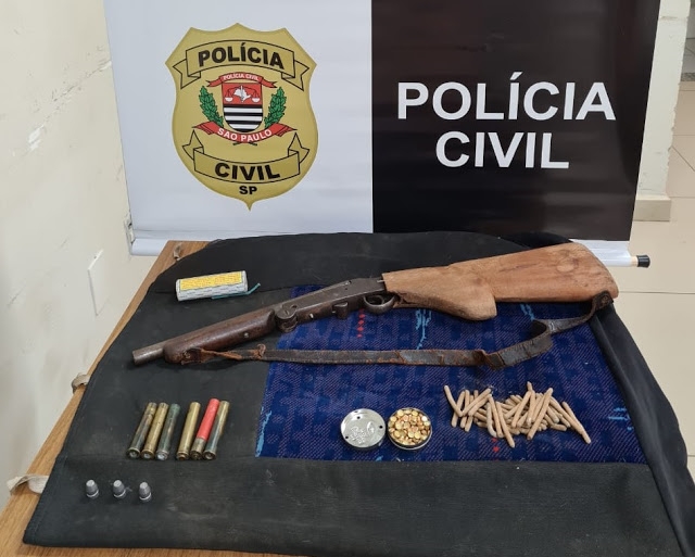 Polícia Civil cumpre mandado de busca e prende o “Xuxa” por porte ilegal de armas em Araçatuba
