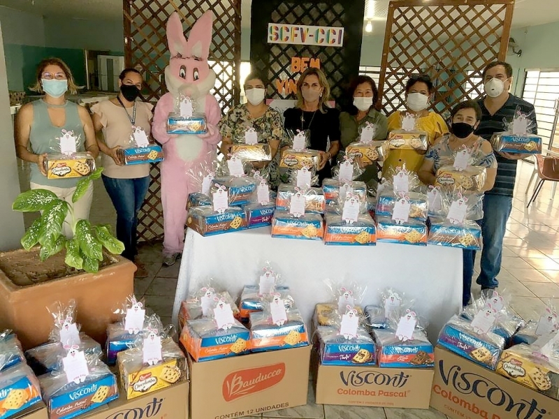 Fundo Social de Andradina entrega 1.000 caixas de chocolate para entidades e famílias