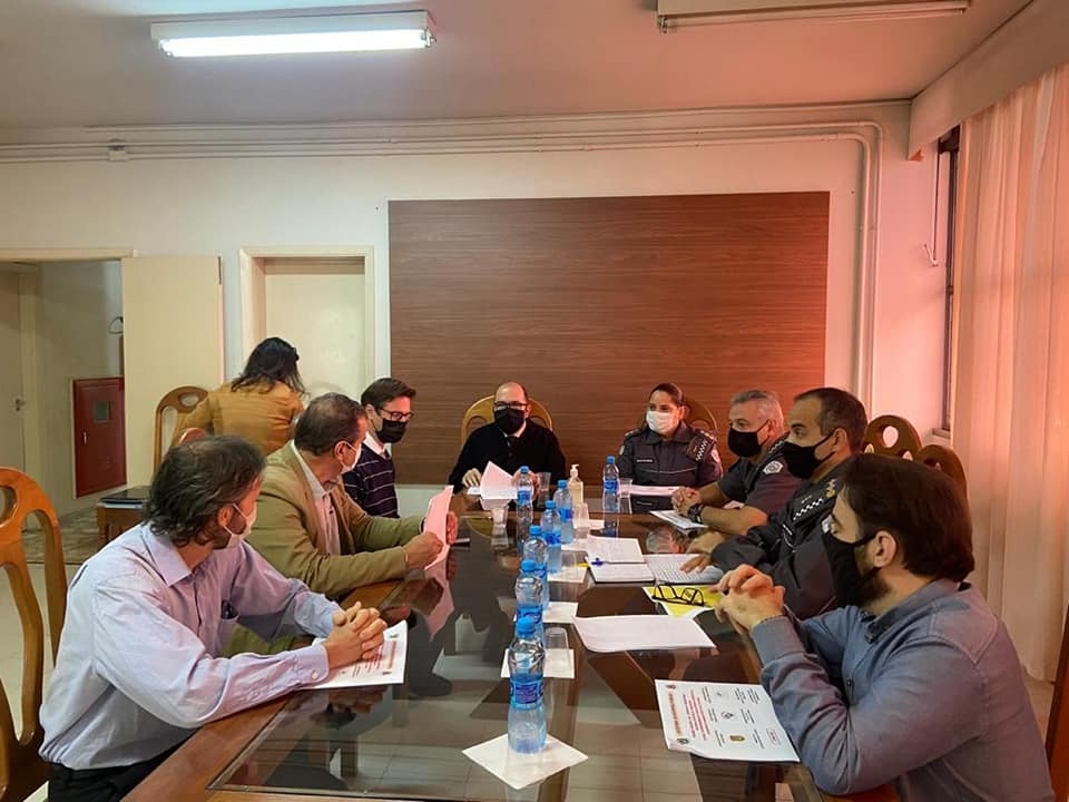Delegacia Seccional de Araçatuba realizou reunião com o comando das Policias Militar, Científica e Civil