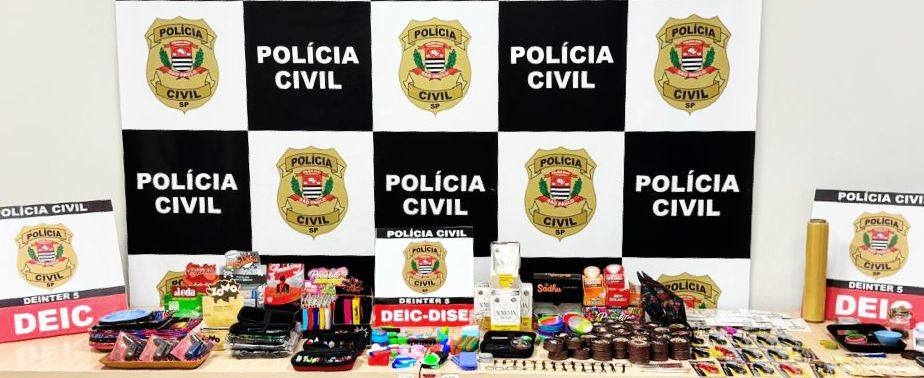 DEIC de Rio Preto apreende objetos e prende traficante, alvo de investigação Jardim Antônio