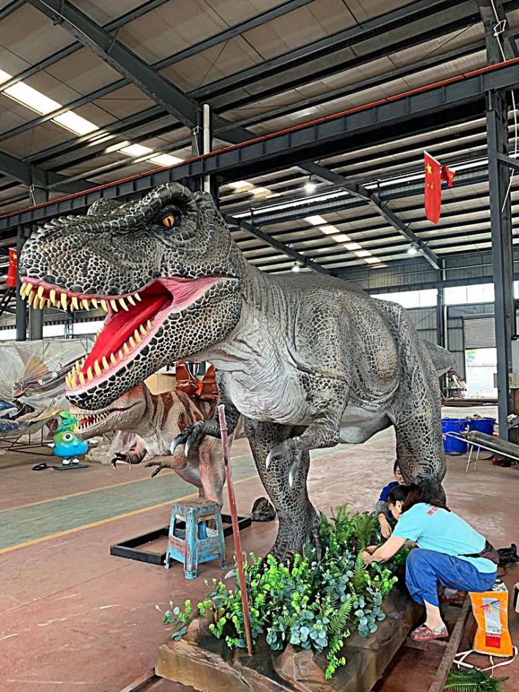 Confirmado: Imagem de dinossauro que vazou no WhatsApp é do T-Rex do Acqualinda de Andradina