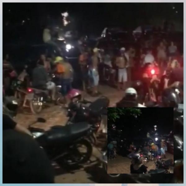 Em Três Lagoas vídeo mostra aglomeração minutos antes de acidente grave no Jupiá
