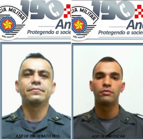 2° Batalhão da Polícia Militar de Araçatuba recebeu dois novos aspirantes oficiais da PM