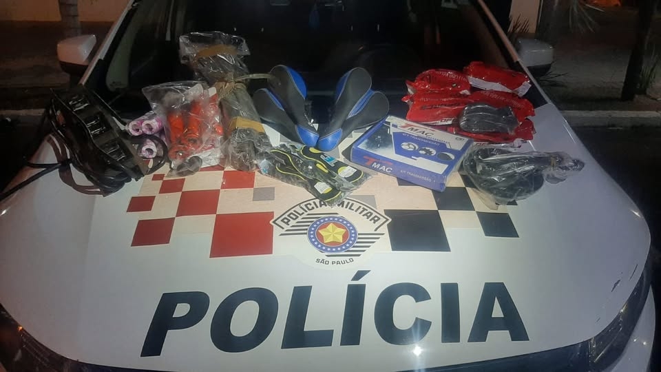Adolescente é apreendido pela Polícia Militar por furto em bicicletaria durante a madrugada em Ilha Solteira