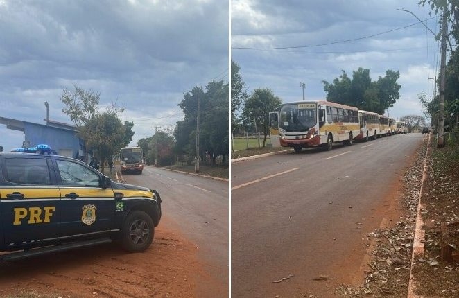 Polícia Rodoviária Federal de Três Lagoas identifica irregularidades em 07 veículos que transportam estudantes da zona rural