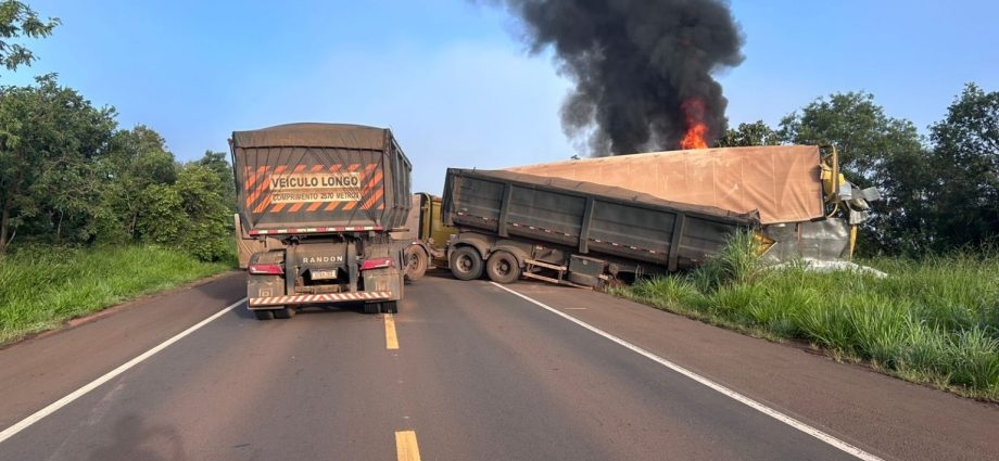 Ação de delegado de polícia de Água Clara evita morte durante acidente na Rodovia Federal BR-262