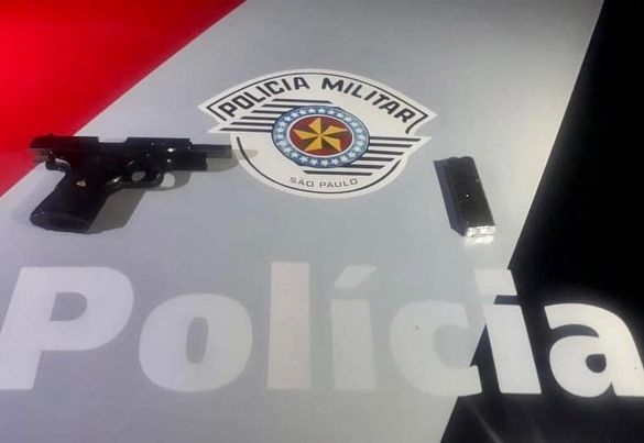 Força Tática em patrulhamento em Ilha Solteira prendeu morador de Selvíria com pistola 380
