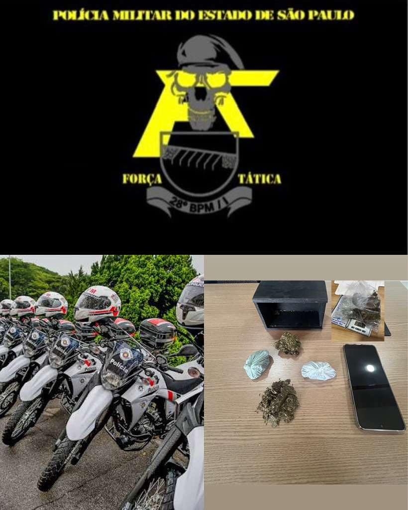Polícia Militar de Andradina prende homem por tráfico de drogas no bairro Álvaro Gasparelli