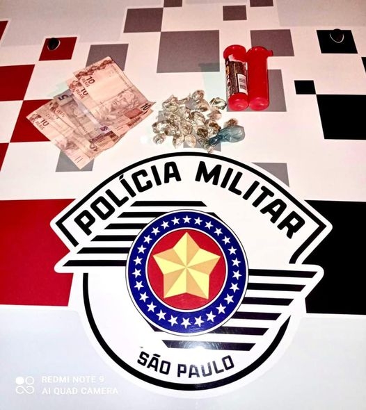 RÁDIO PATRULHA DE CASTILHO APREENDE MENOR POR TRÁFICO DE DROGAS