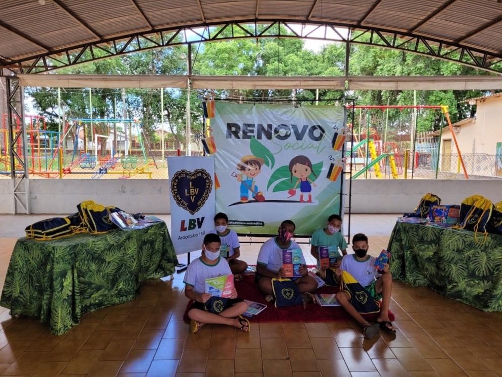 Iniciativa da LBV beneficia crianças da Associação Beneficente Batista Renovo de Andradina