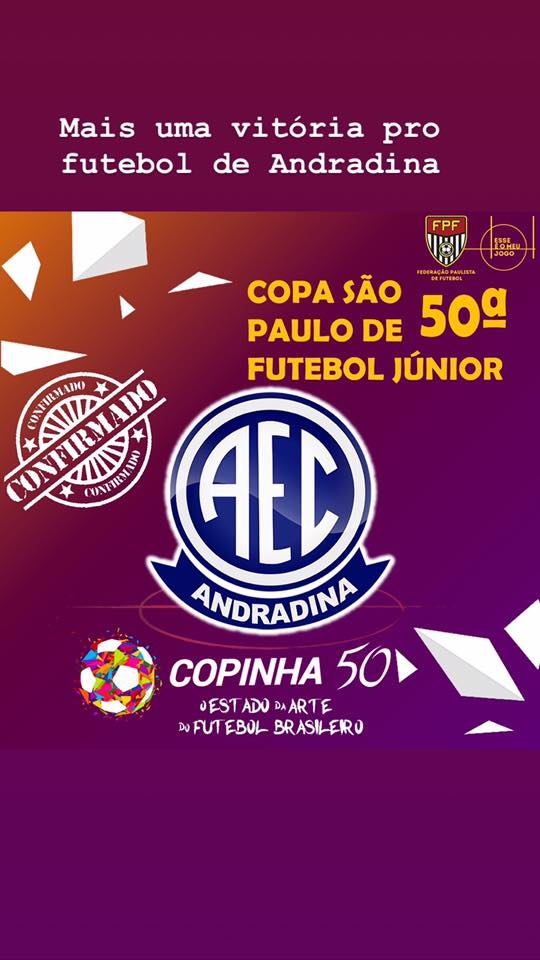 Andradina vence o Brasilis e classifica para semifinal do campeonato paulista sub20