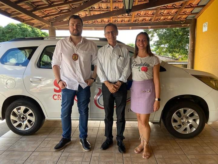 Em Prudente SOS Criança recebe visita dos delegados Walmir Geralde e Rafael Galvão