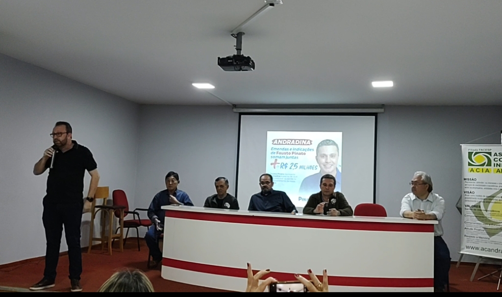 Com R$ 2,5 milhões destinados a saúde, deputados Fausto Pinato e Roquinho estiveram em Andradina